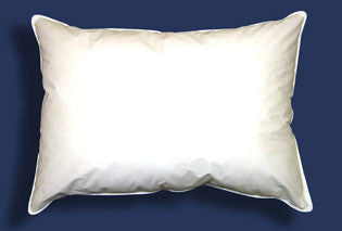 25/75 Natural Goose Down and Goose Feather Pillow - Bed Linens Etc.
