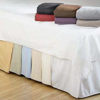 Cal King Bed Skirt 50% Cotton 200 Thread Count - Bed Linens Etc.